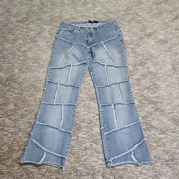 Vintage 70s style denim jeans - Picture 4 of 8